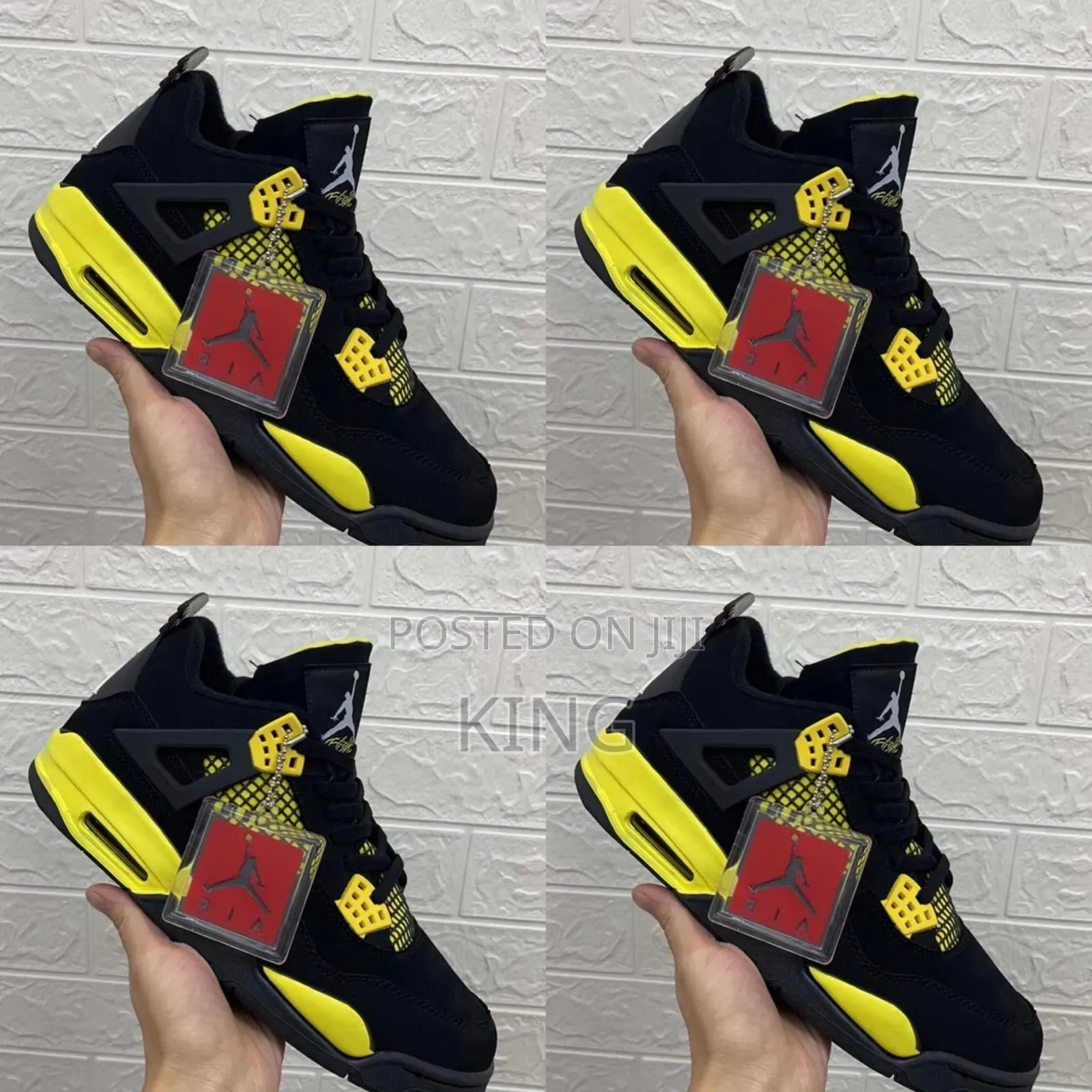 Brand New Nike Air Jordan 4 Retro ‘Thunder’