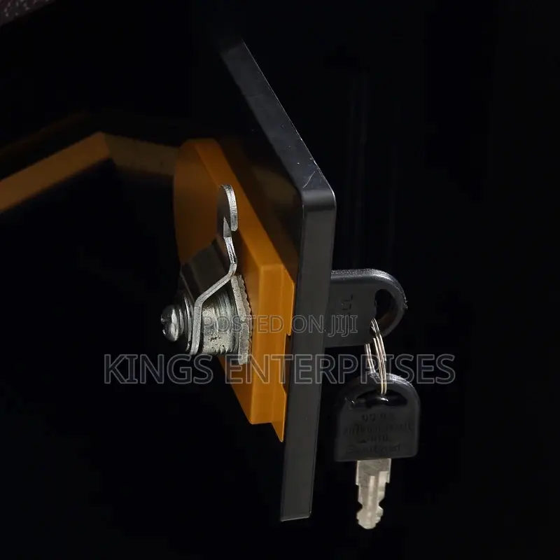 Double Key And Dial Combination Safe