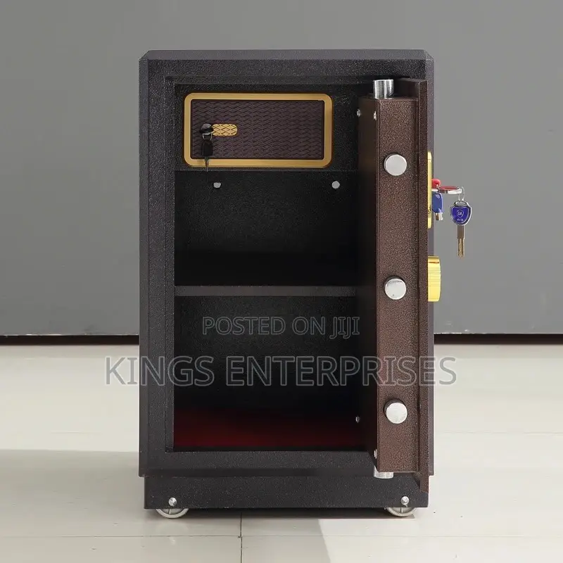 Double Key And Dial Combination Safe