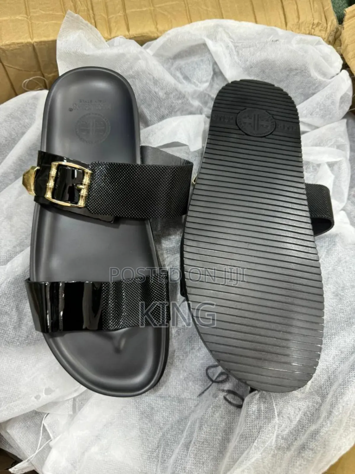 Alexandros Leather Sandals