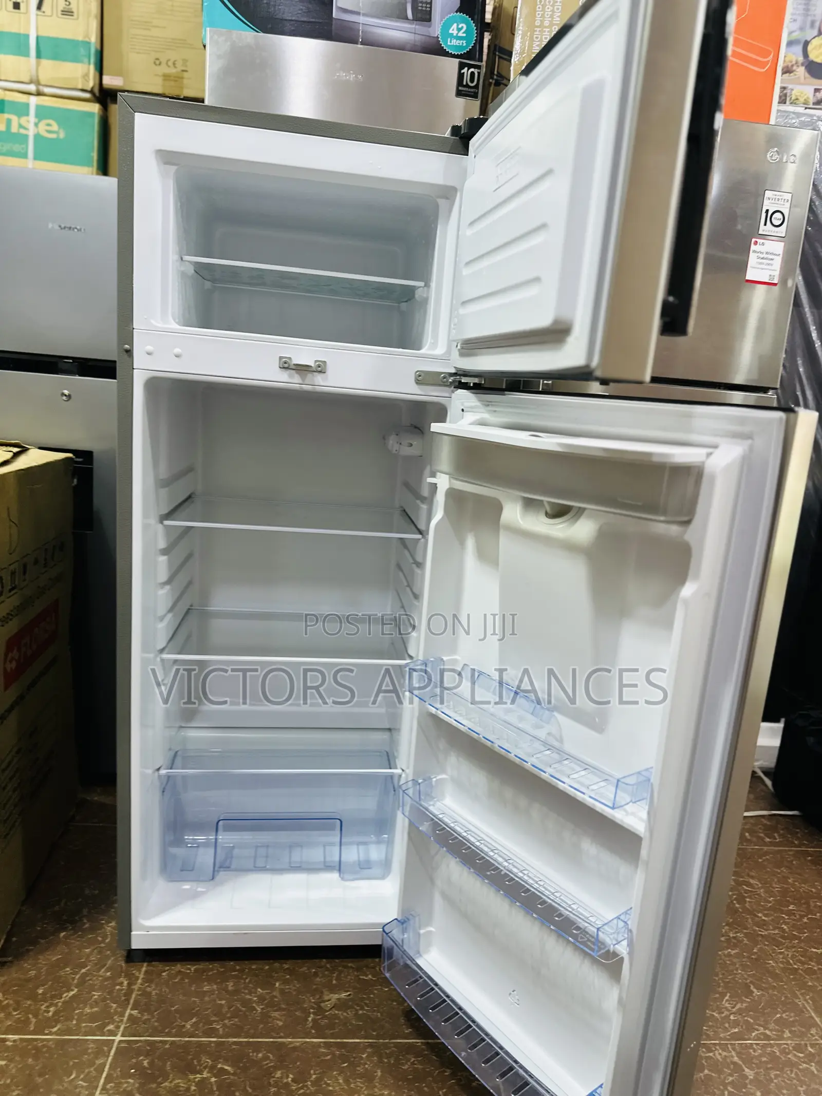 Adh 276l Double Door Refrigerator With Water Dispenser