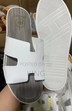 Miltos White Leather Sandals