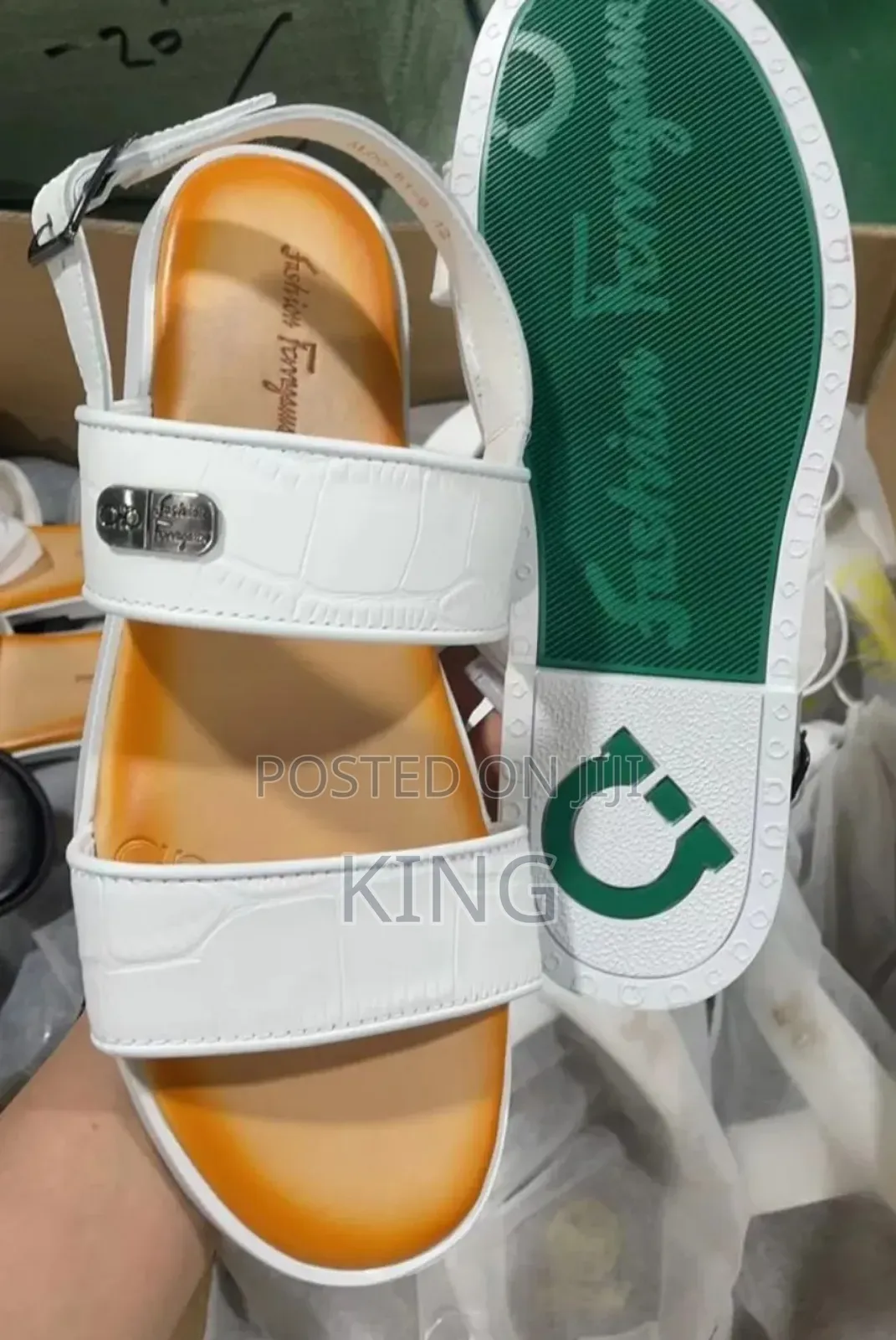Pericles Leather Sandals
