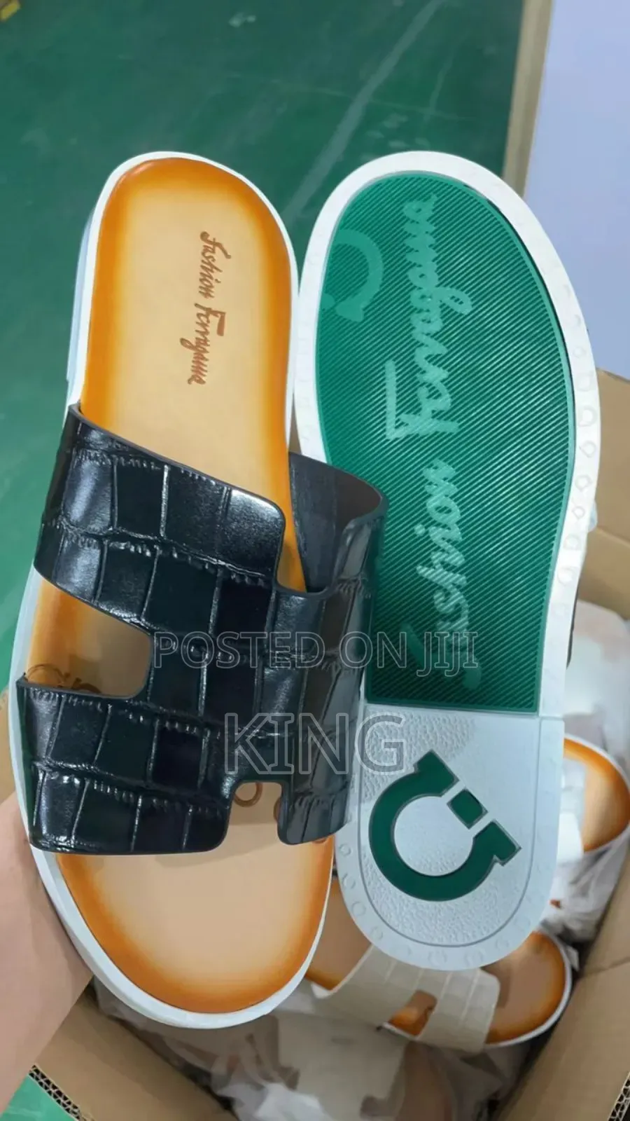 Miltiades Leather Sandals