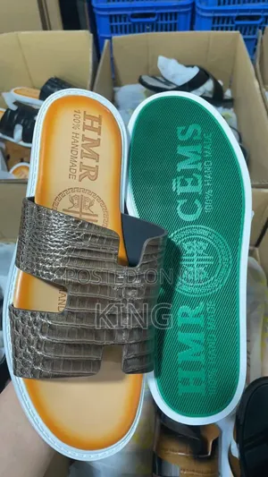 Menelos Leather Sandals