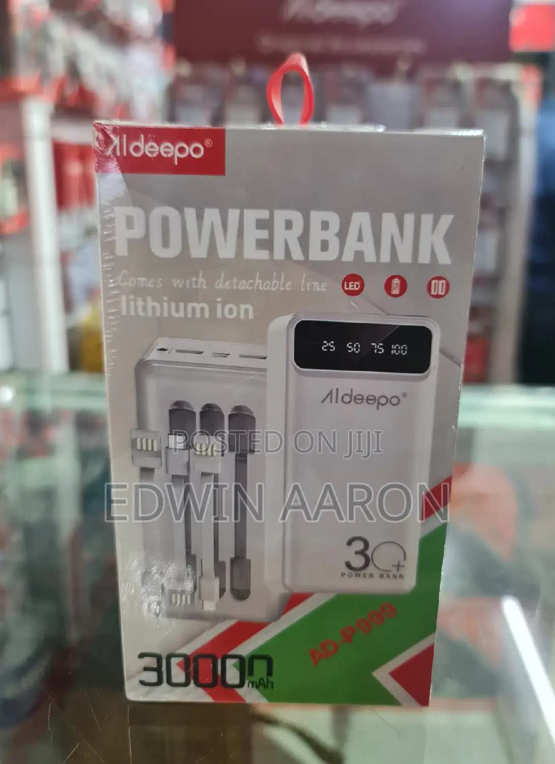 Aideepo Power Bank 30000mah
