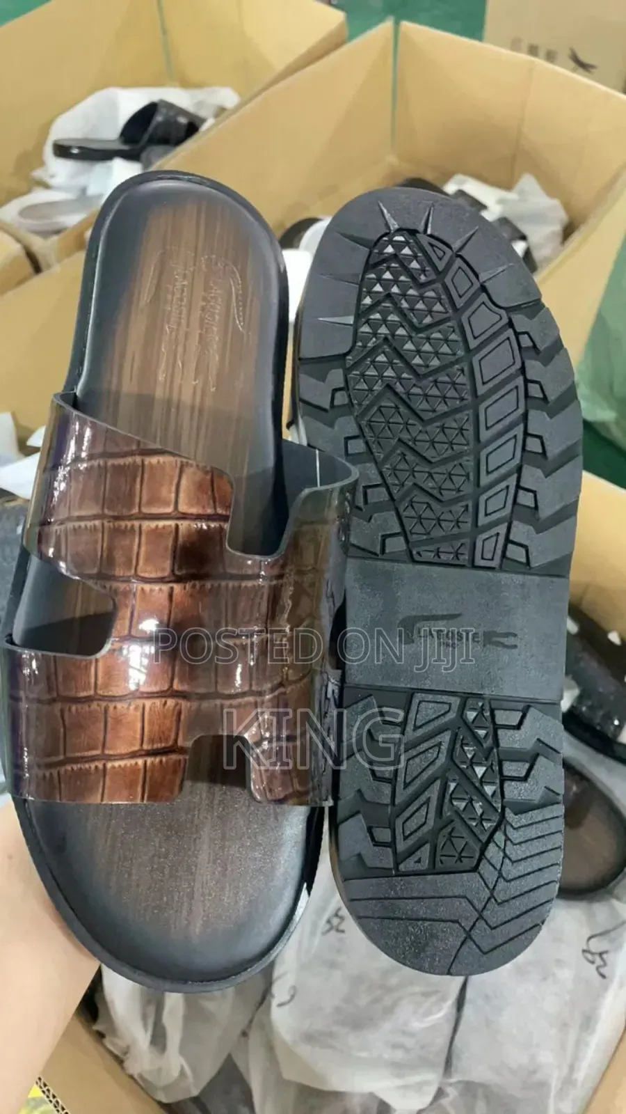 Darcy Leather Sandals