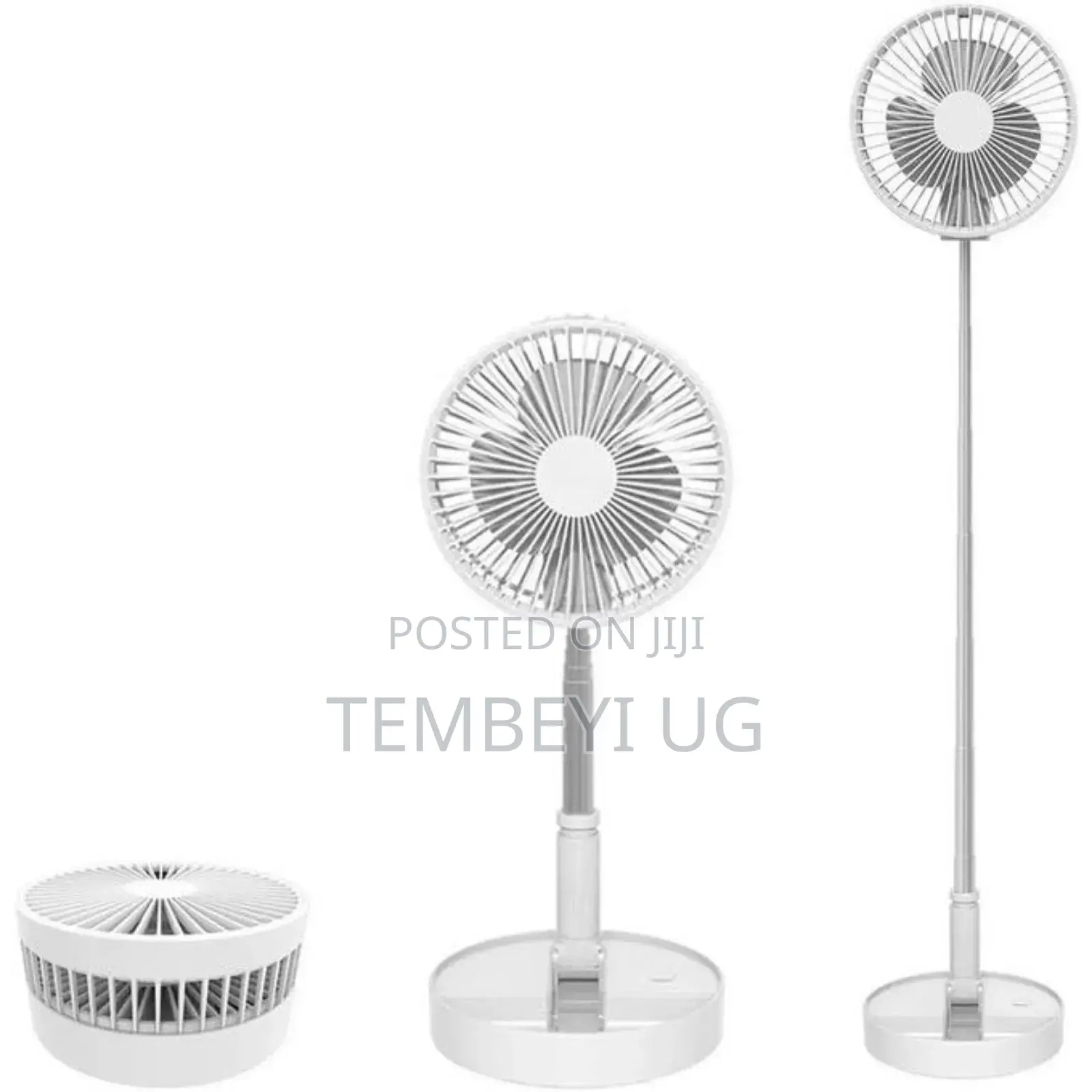 Telescopic Foldable Rechargeable Table Fan