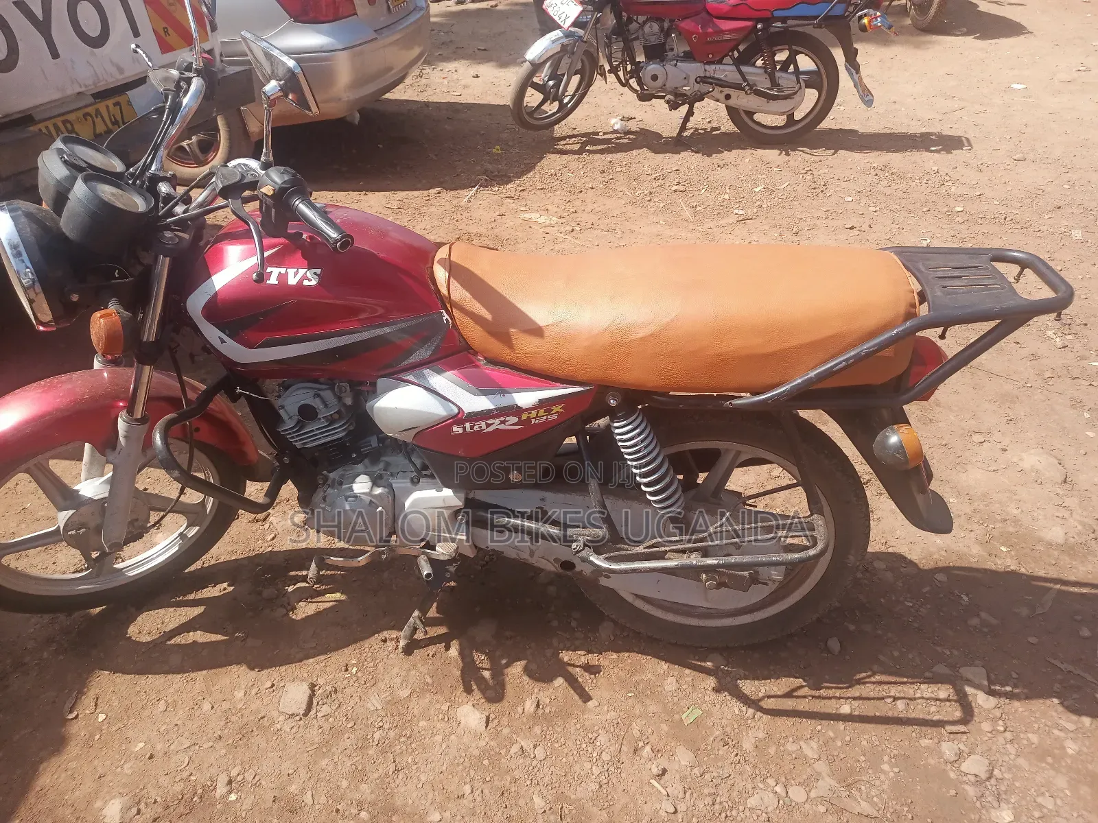 TVS HLX 125 2022 Red