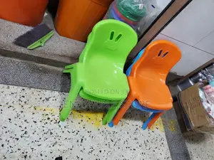 Nursery Plastic Kids Chairs Armless