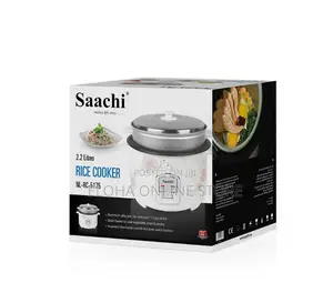 Saachi 2.2L Rice Cooker With a Keep Warm Function