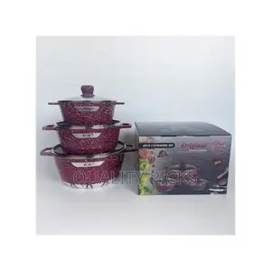 3 Pieces of Non-Stick Serving/Saucepans/Cookware