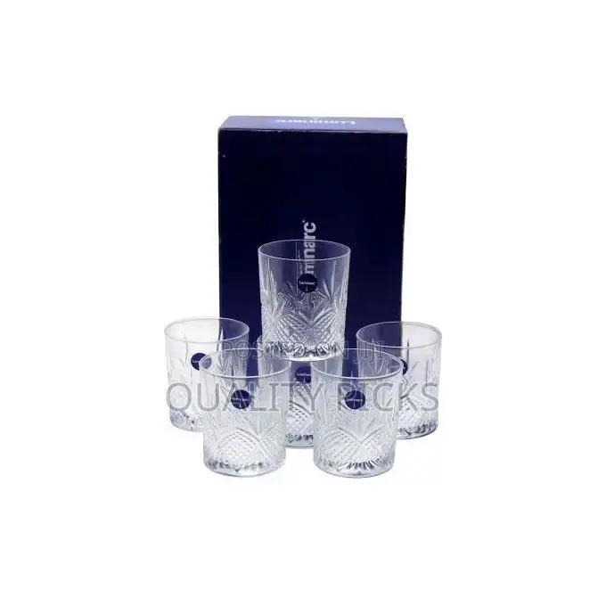 Other 6 Pieces Water, Juice, Whisky Glasses Tumblers