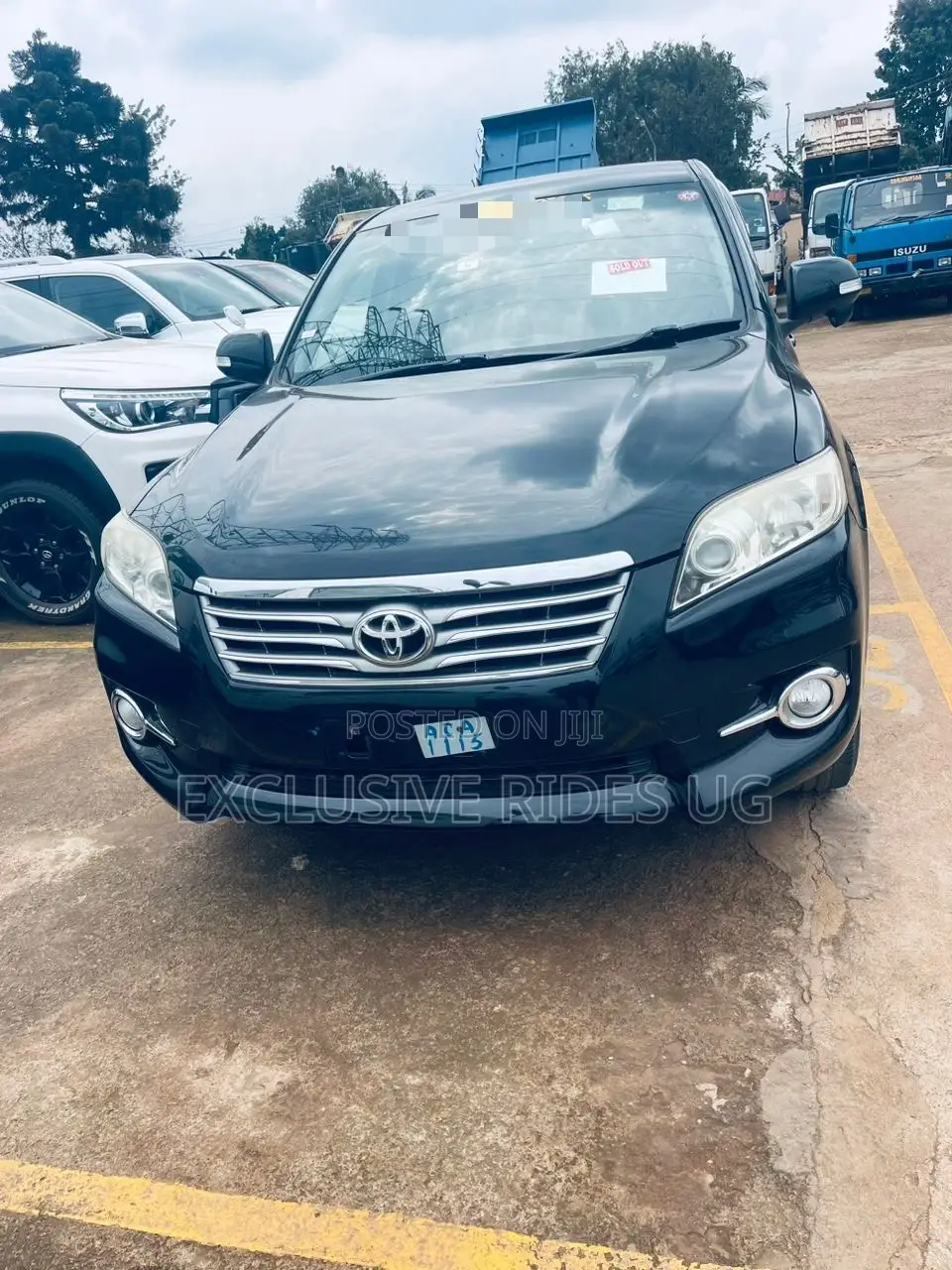Toyota Vanguard 2012 Black