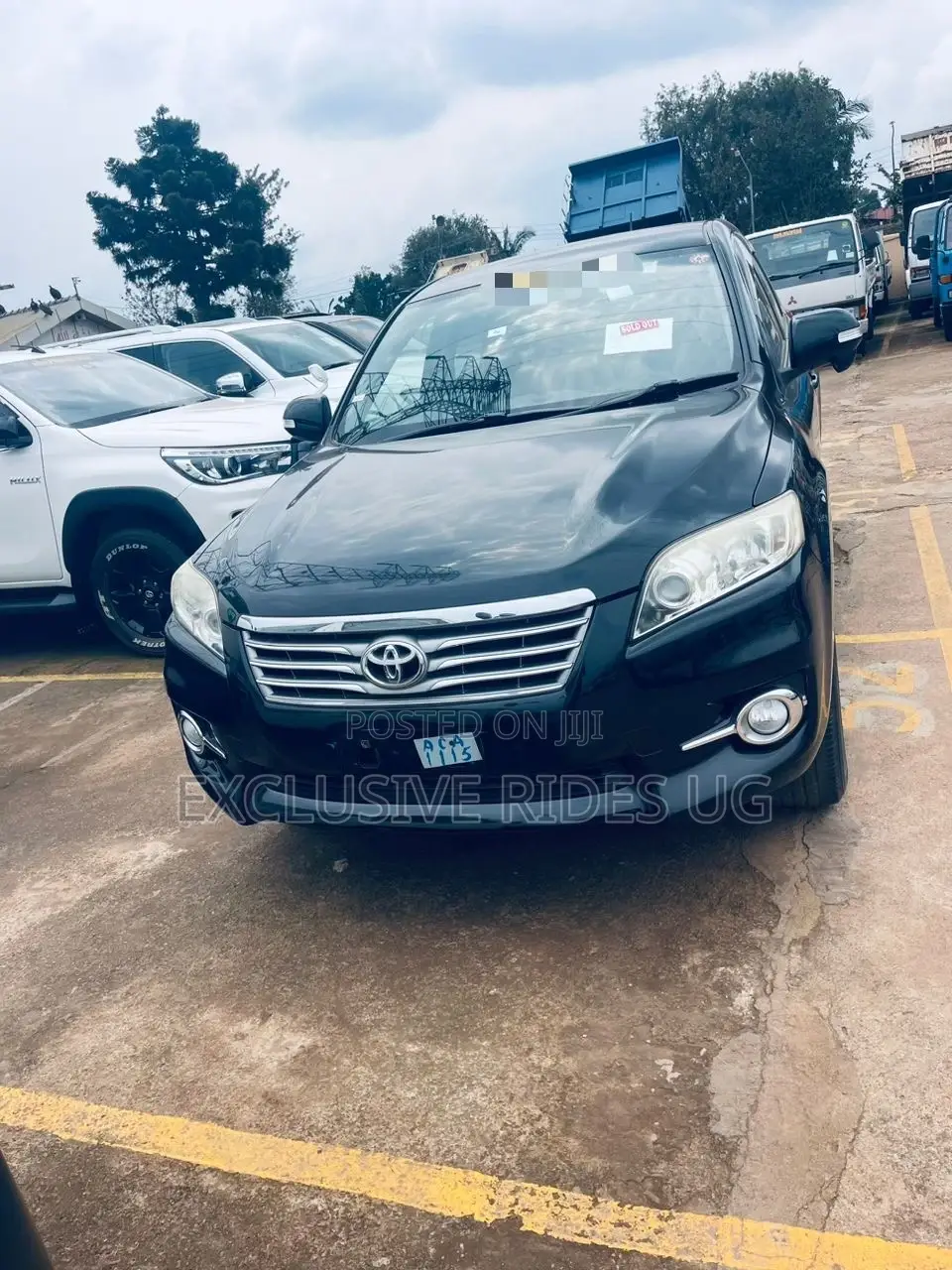Toyota Vanguard 2012 Black