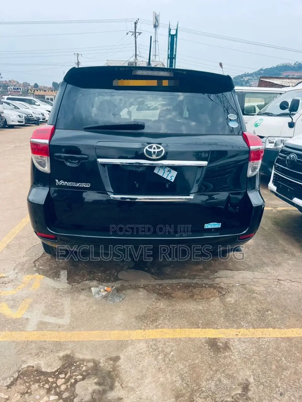 Toyota Vanguard 2012 Black