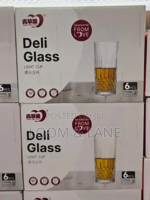 6pcs Elegant Deli Glasses