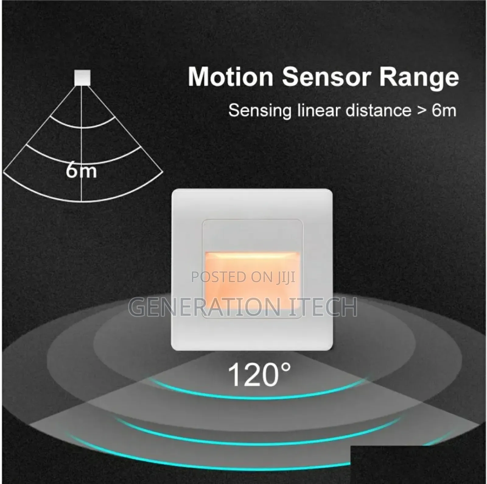Led Indoor and Outdoor Stair Lights With Motion Sensor