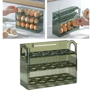 Plastic Stackable Egg Holder/Storage Box