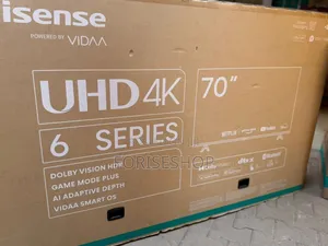 Hisense 70inch Uhd Smart TVS 2yr Warranty
