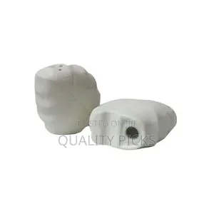 Leaf Pepper and Salt Shaker With Saviet Holder