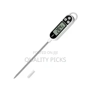 Digital Universal Kitchen Food Cooking Thermometer-White