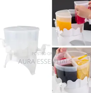Rotatable and Large Capacity Beverage Dispenser