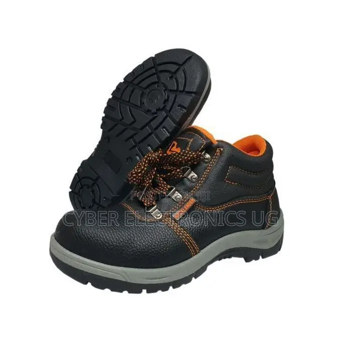 Walklander Safety Unisex Shoes - Black