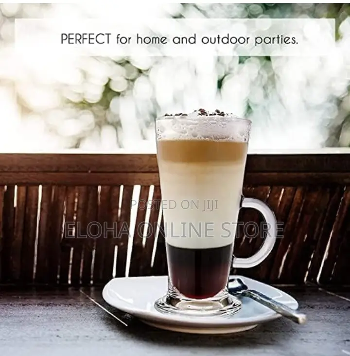 12pcs Latte Coffee Glasses/ Mugs