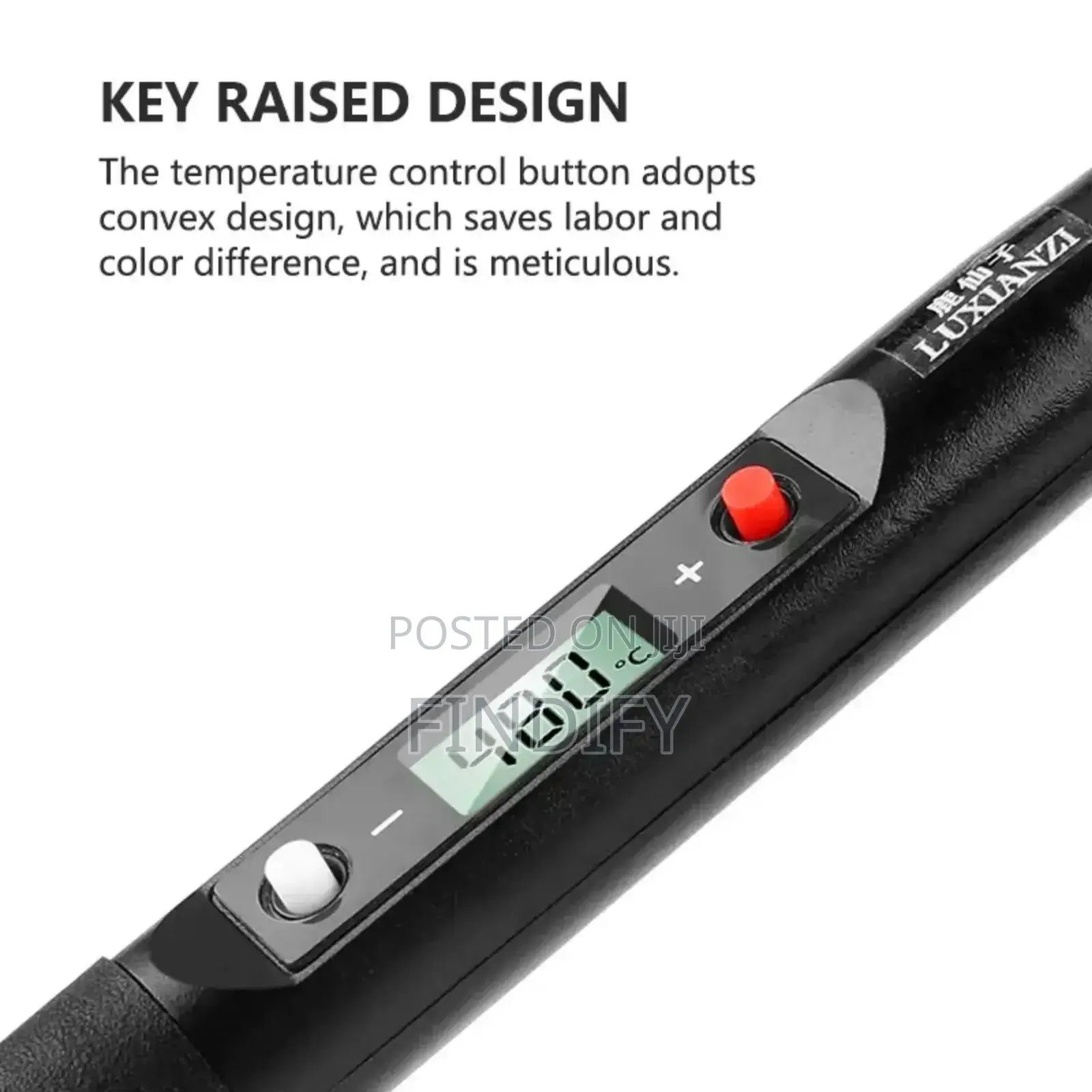 LCD Digital Display Temperature Adjustable Soldering Iron