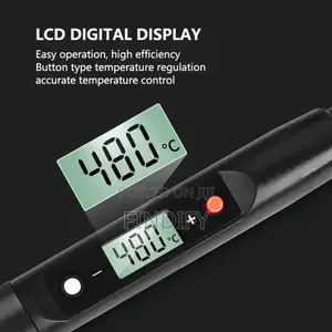 LCD Digital Display Temperature Adjustable Soldering Iron