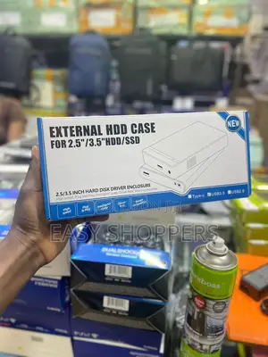 External HDD Case for 2.5"/3.5"Hdd/SSD