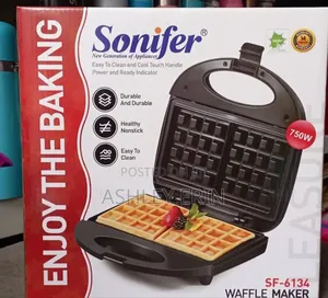 Photo - Non Sticky Durable Waffle Maker - Sonifer