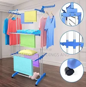 Clothes Drying Rack Blue