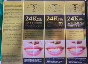  Pure Gold Whitening Toothpaste