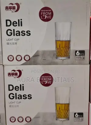 DELI Soga Glass Set of 6pcs