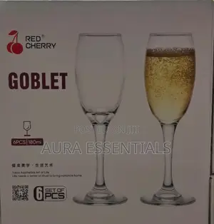 Classic Champagne Globet Glasses ( 6pcs)