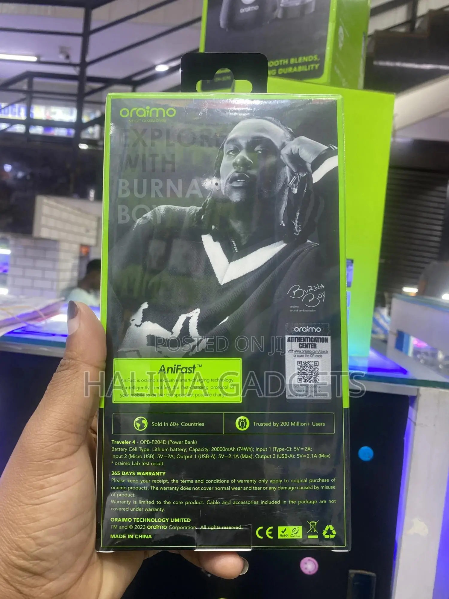 Oraimo Power Bank