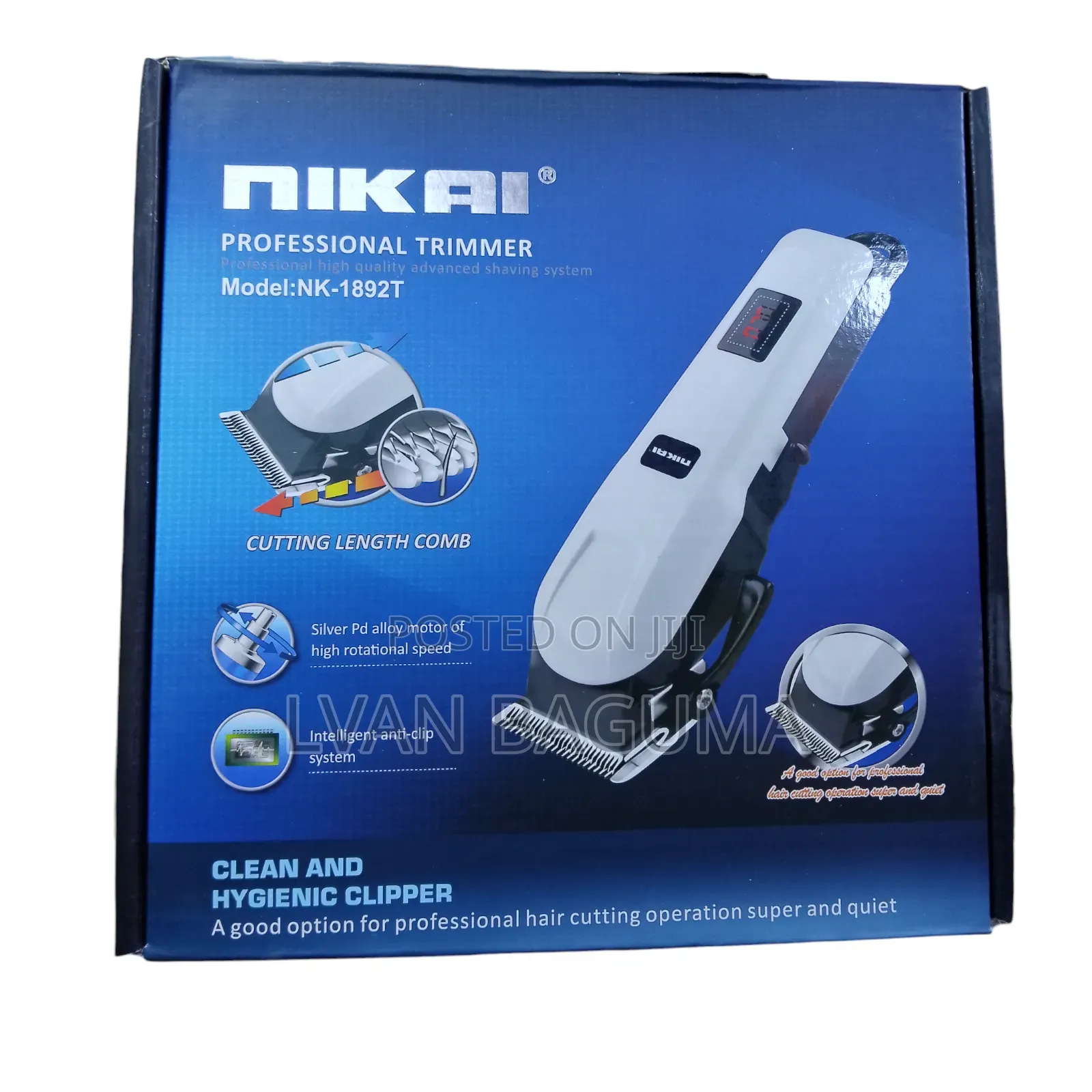 Nikai Professional Trimmer - Rechargeable.