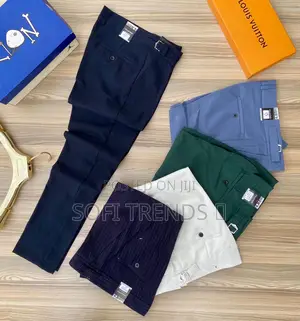 Gentle Beltless Trousers