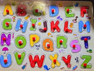 Wooden Alphabet Educational Kids Puzzle