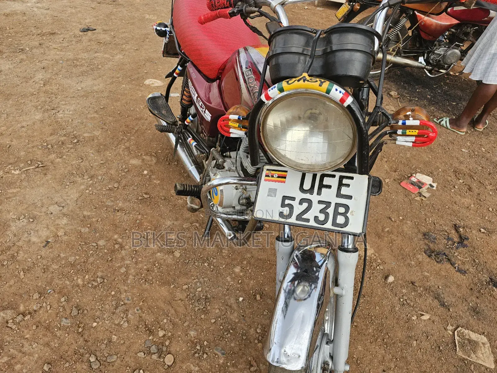 Bajaj Boxer 2021 Red