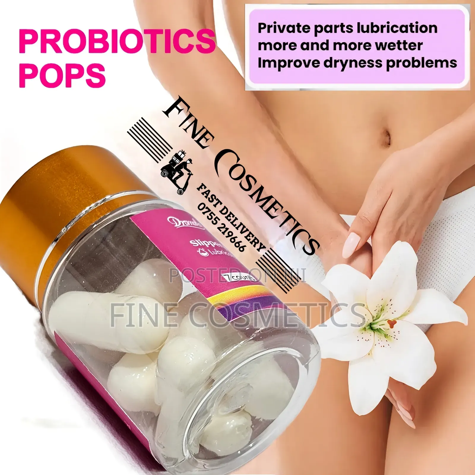 VAGINA WETNESS YONI POPS, Slippery Lubrication For Dry Women
