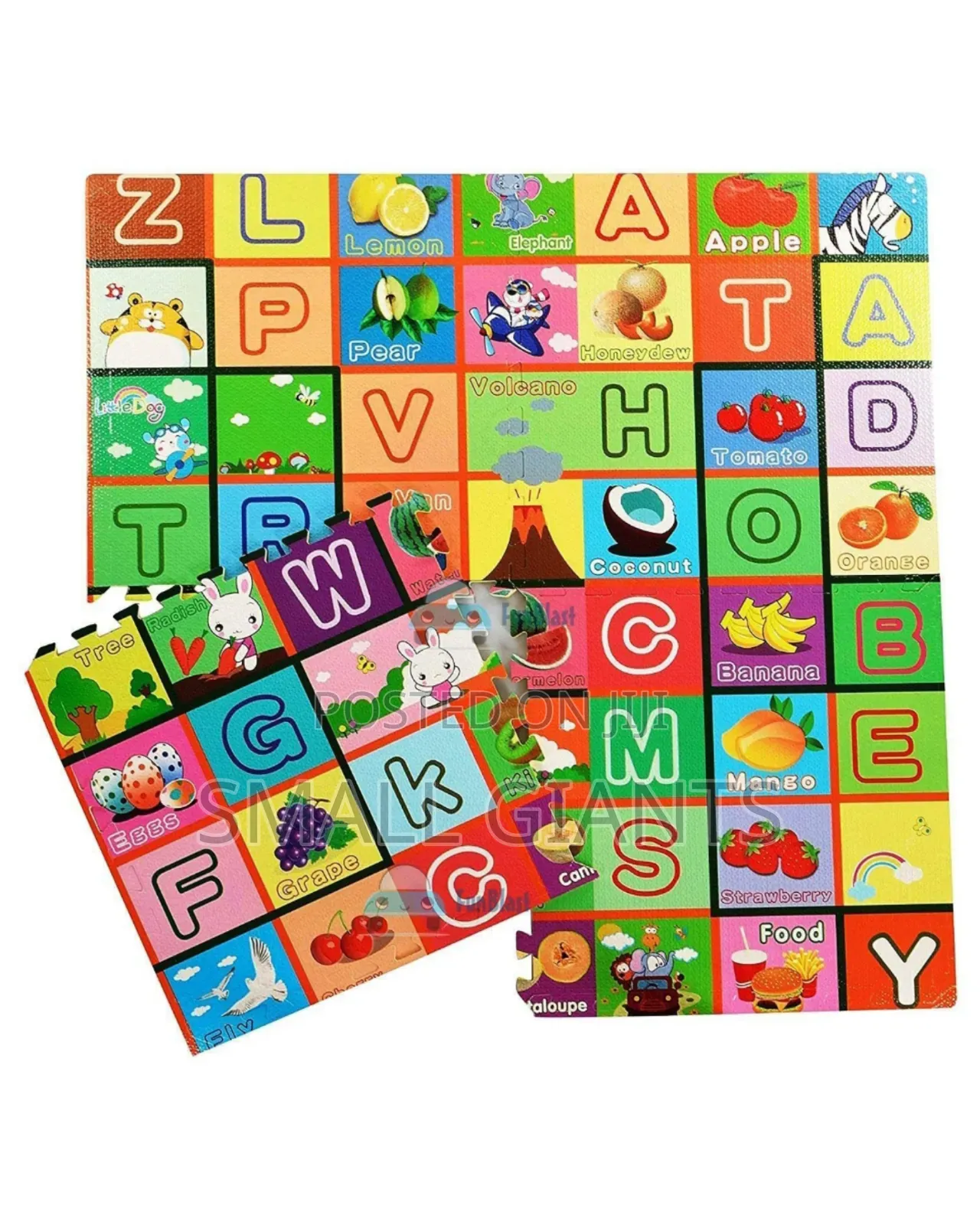 IRIS Interlocking Puzzle Mat 2 Ft. X 2 Ft. (4 Pieces)