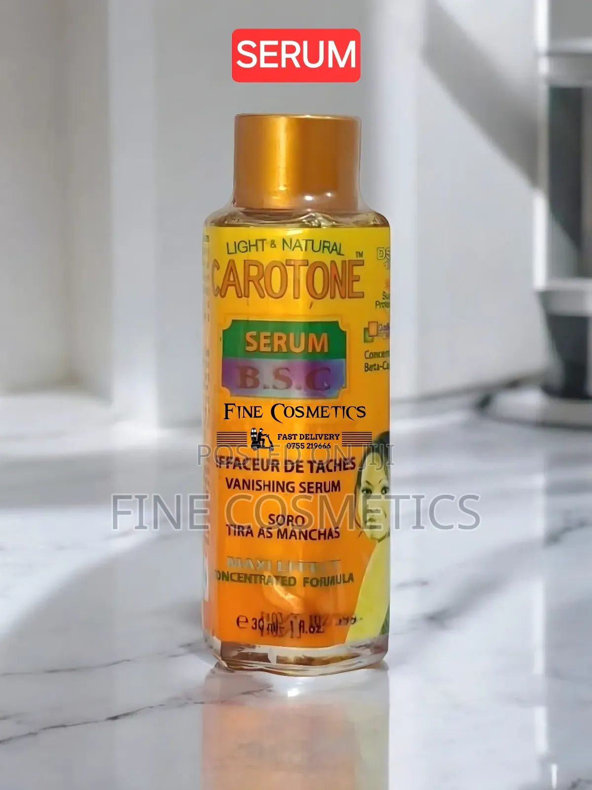 ORIGINAL CAROTONE Set of Lotion, Cream, Oil, Soap and Serum