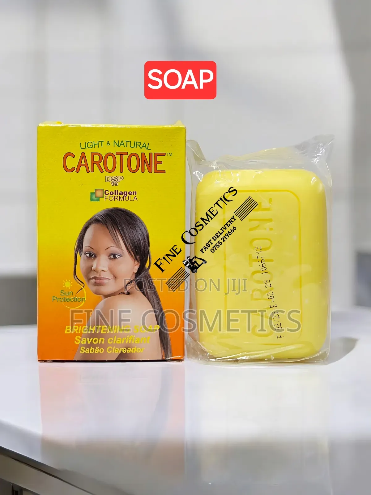 ORIGINAL CAROTONE Set of Lotion, Cream, Oil, Soap and Serum