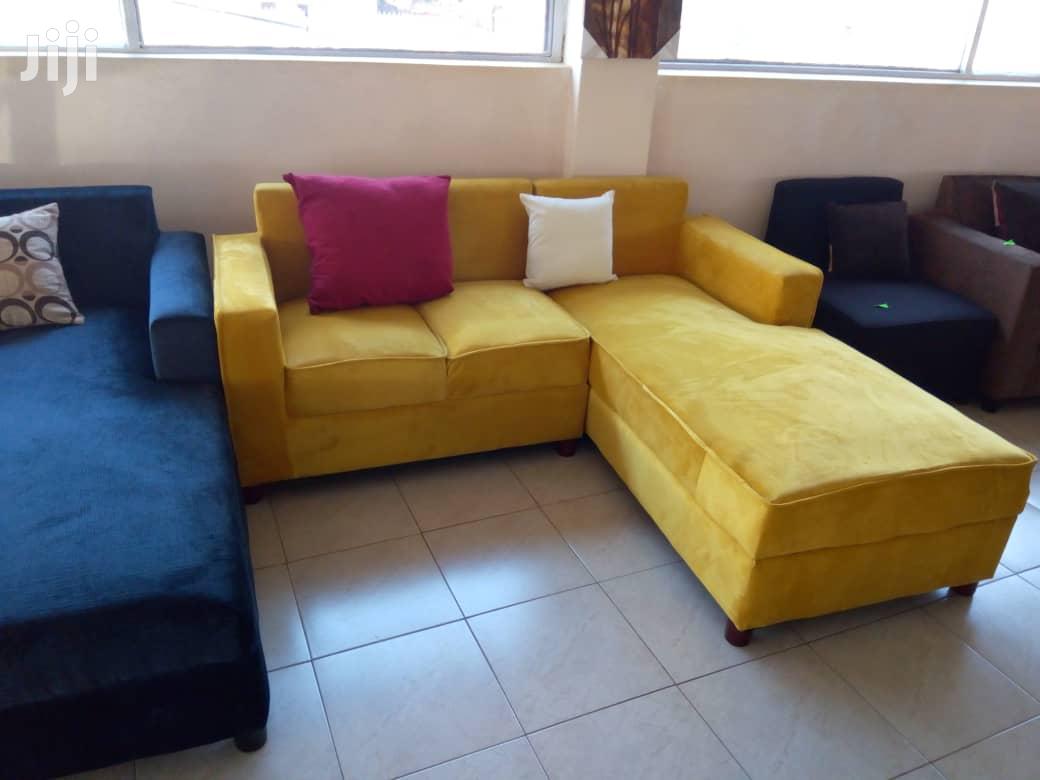 Fabric Sofa Set 5seaters