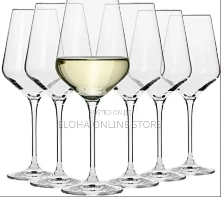 Diamond Stem Wine Glasses (6pcs/)