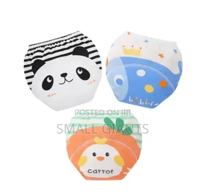 Photo - 1pcs Reusable Baby Cotton Diaper Pants