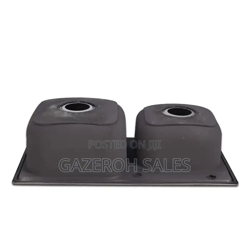 Stylish and Durable Square Double Bowl Kitchen Sink.